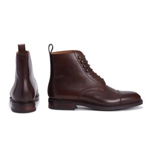 Dark Brown Meermin Calf Jumper Boot (Goodyear welted)